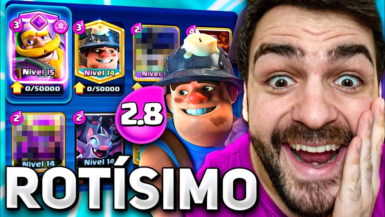 mazo minero control clash royale